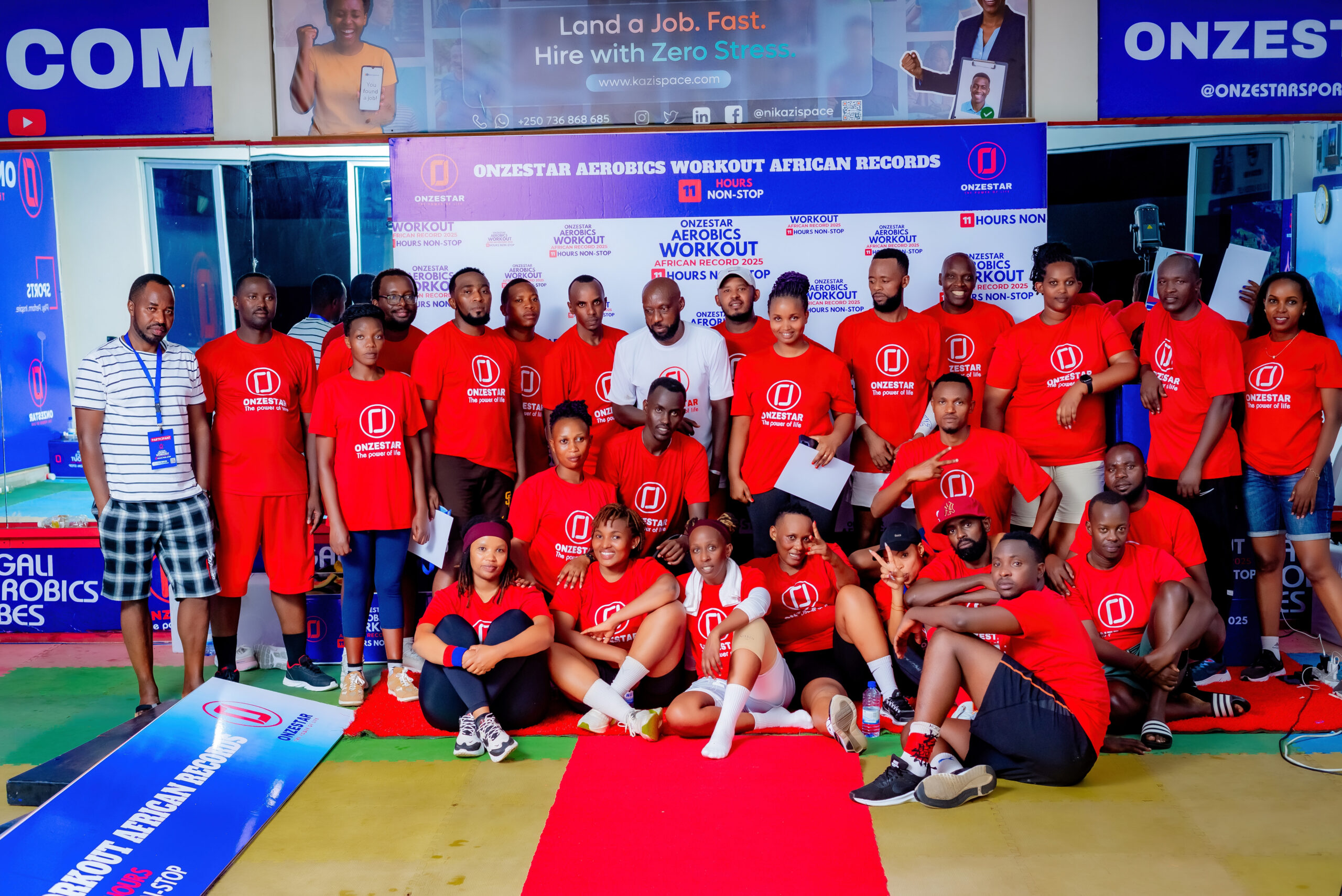 11 hours onzestar workout record