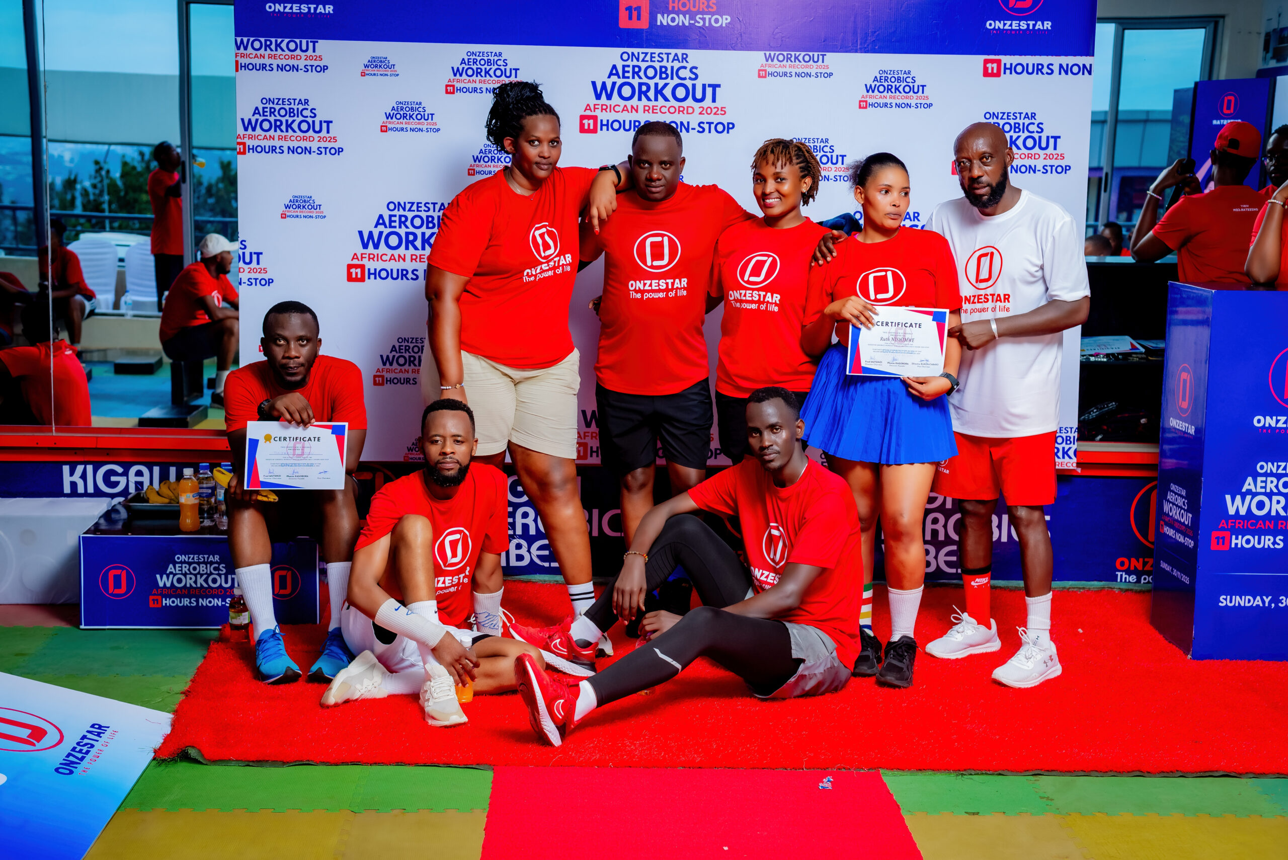 11 hours onzestar workout record