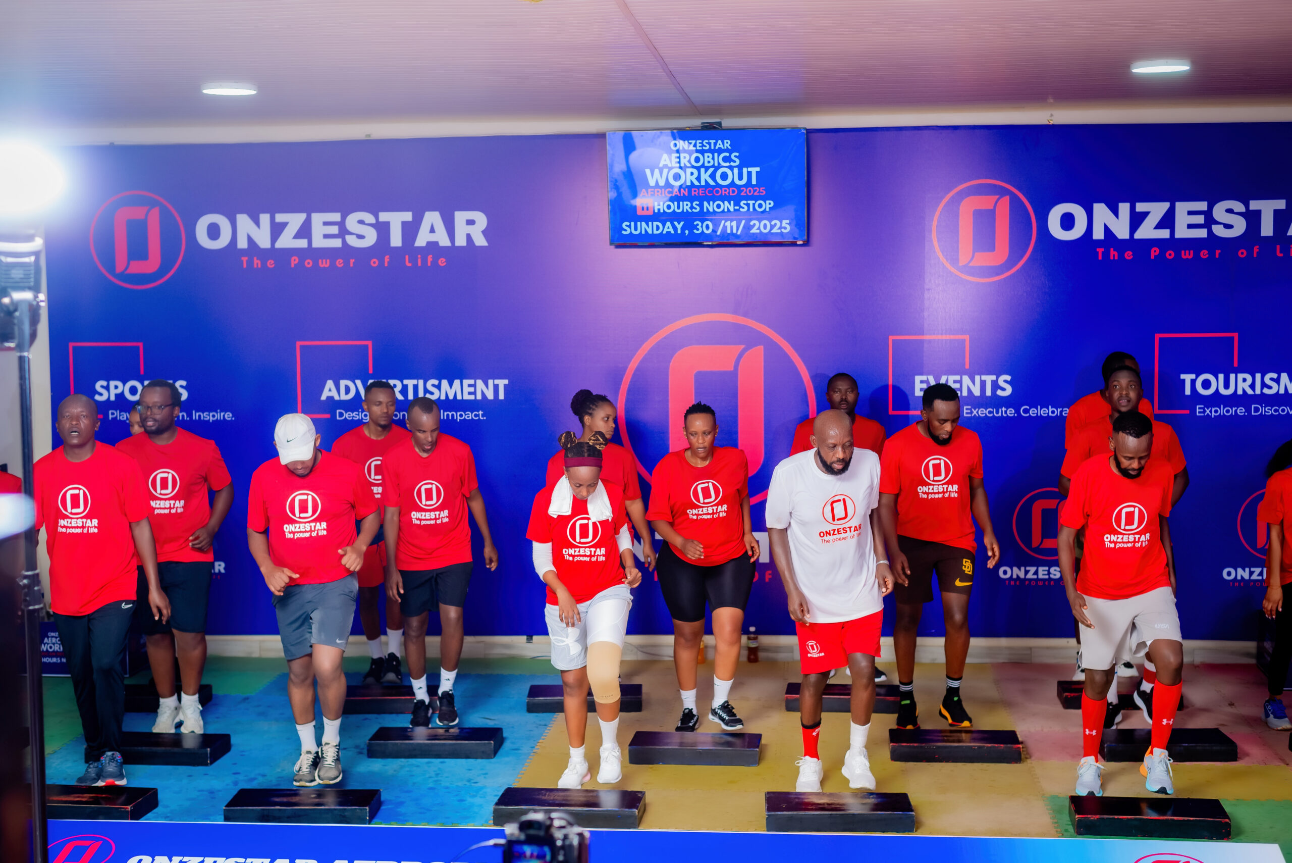 11 hours onzestar workout record